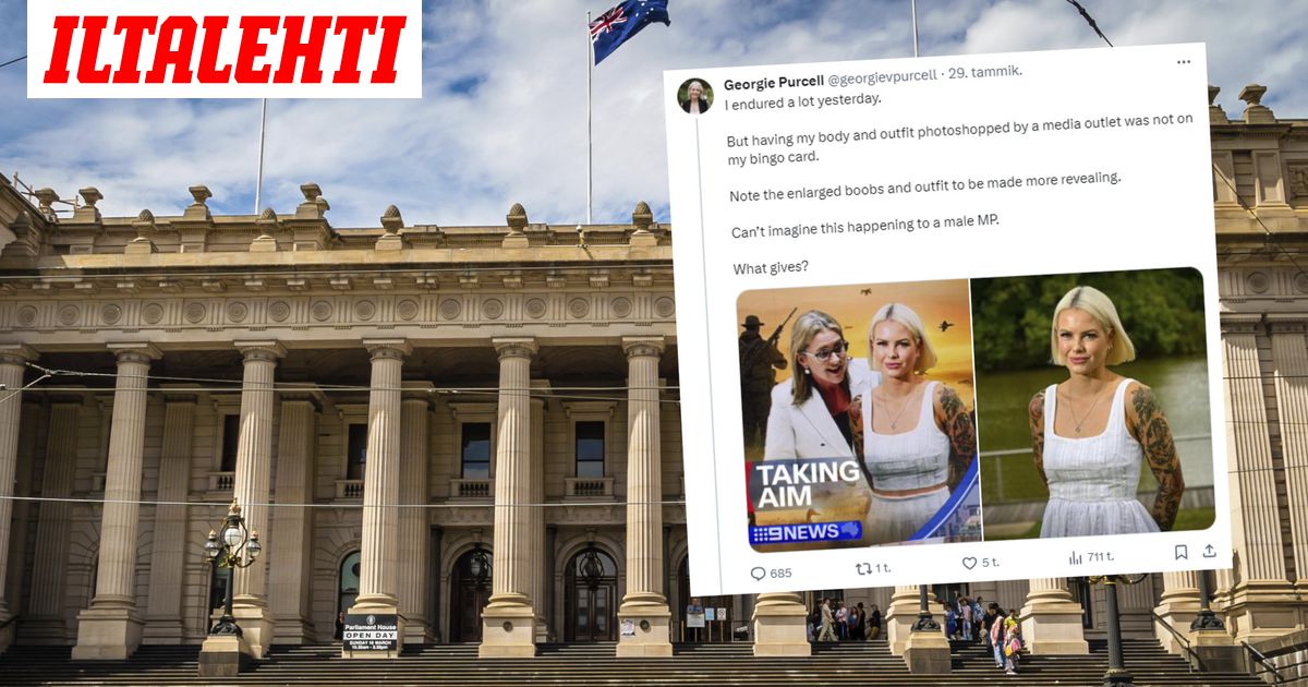 Australialainen tv-kanava muokkasi naispoliitikolle suuremmat rinnat ...