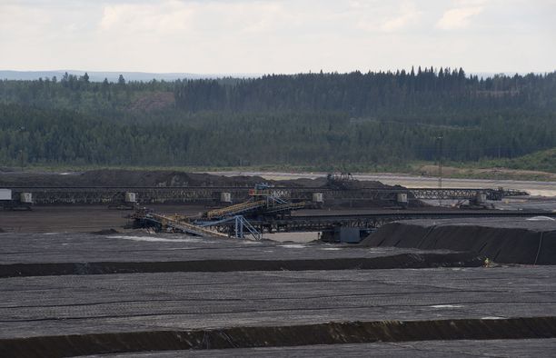 Kuvassa Talvivaaran kaivos Sotkamossa vuonna 2014.