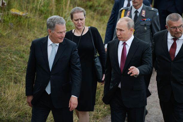 Putinin vierailua isännöi tasavallan presidentti Sauli Niinistö.
