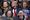 Yhdysvaltain presidentti Donald Trump on riidoissa entisten turvallisuusviranomaisten kanssa. Pienissä kuvissa ylärivissä FBI:n entinen johtaja James Comey (vasemmalla) ja kansallisen turvallisuusviraston entinen johtaja Michael Rogers. Alarivissä kansallisen tiedustelun entinen johtaja James R. Clapper (vasemmalla) ja CIA:n entinen johtaja John O. Brennan.