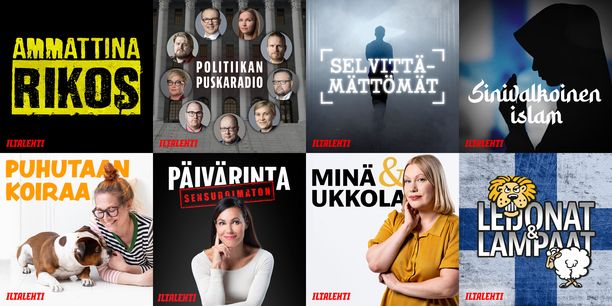 Iltalehden podcastit - katso lista ohjelmista