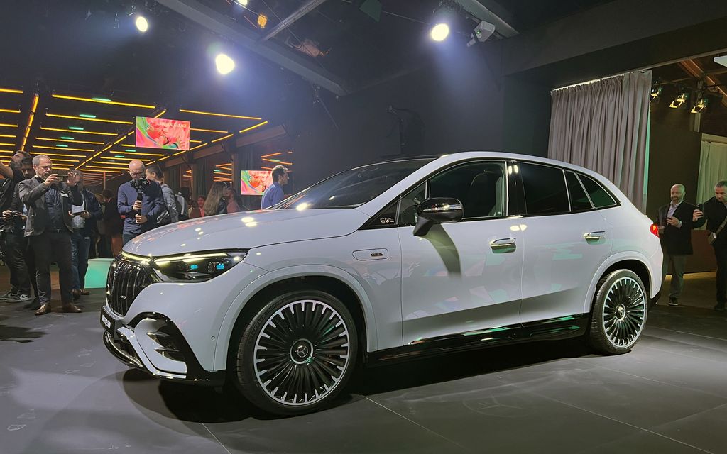 Iltalehti paikalla: Mercedes julkaisi EQE SUV -sähkömaasturin