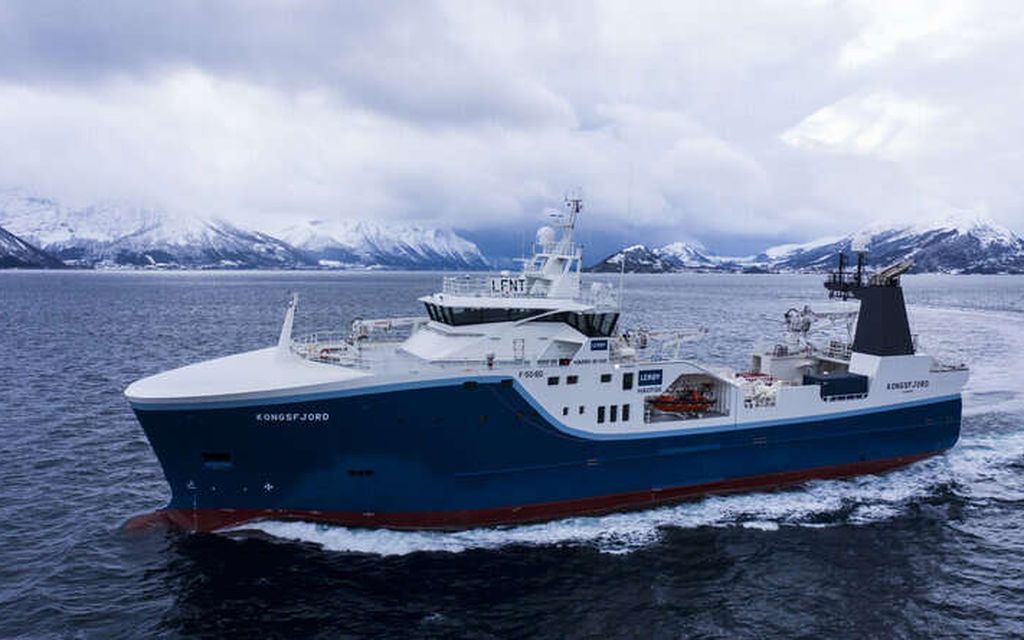 Kalmo tarttui kalastajien verkkoon Norjassa