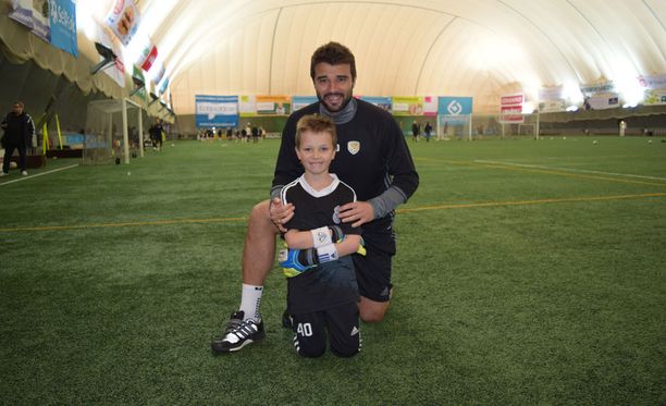 Alexei Eremenko junior ja hänen poikansa Daniil viettävät paljon aikaa Wallsport-areenalla.
