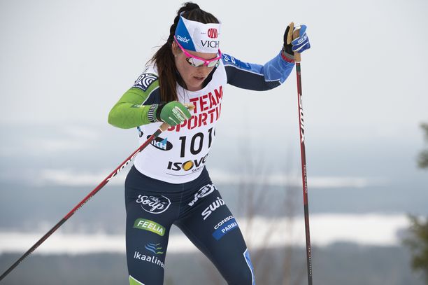 Oloksen Tykkikisat 2021 naisten 10 km vapaalla: Krista Pärmäkoski voitti