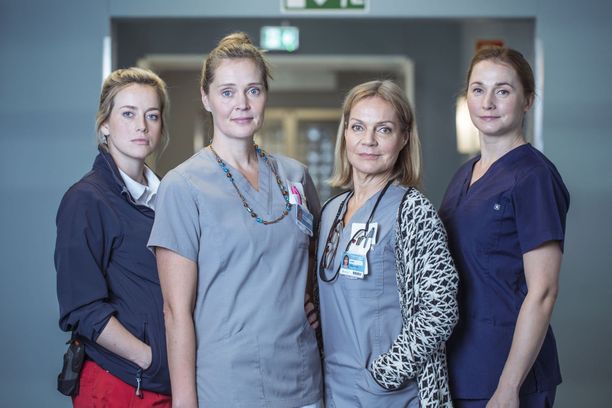 Elokuvassa nähdään tutut hoitajat Iina Kuustonen, Tiina Lymi, Lena Meriläinen ja Leena Pöysti.
