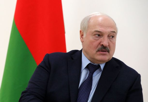 Valko-Venäjän itsevaltainen johtaja Aljaksandr Lukašenka. 