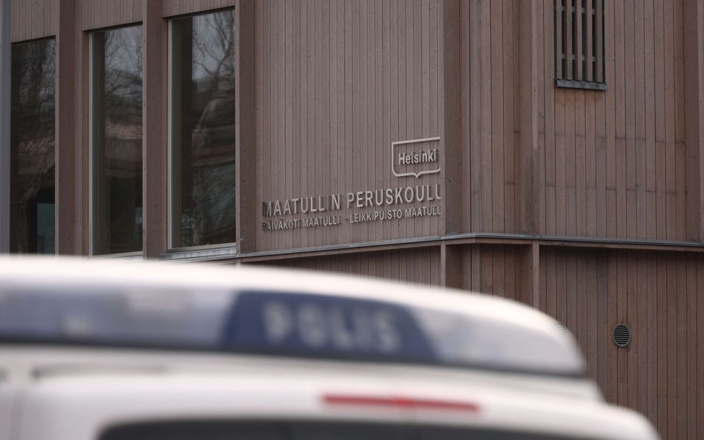 Täältä koulu­puukotuksesta epäilty, 15, otettiin kiinni