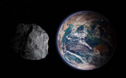 Valtava asteroidi ohittaa Maan poikkeuk­sellisen läheltä