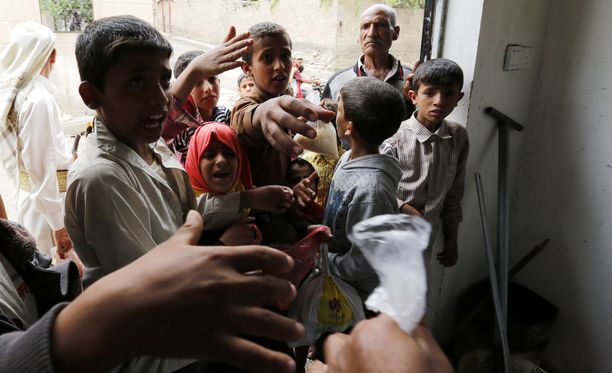 Jemenissä etenkin siviilit kärsivät saudiliittouman iskuista.