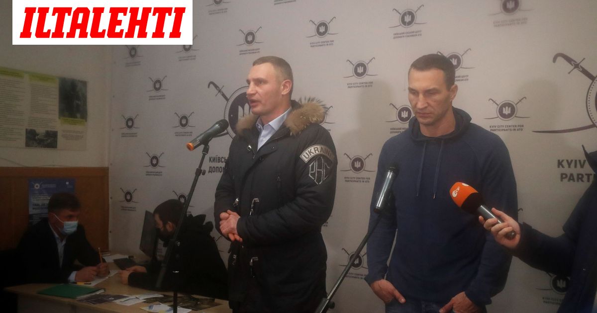 Vitali ja Vladimir Klitshko taistelevat Ukrainan riveissä Venäjää vastaan