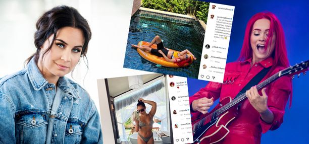 Muun muassa Anna Abreu ja Sanni ovat julkaisseet lomakuviaan Instagramissa.