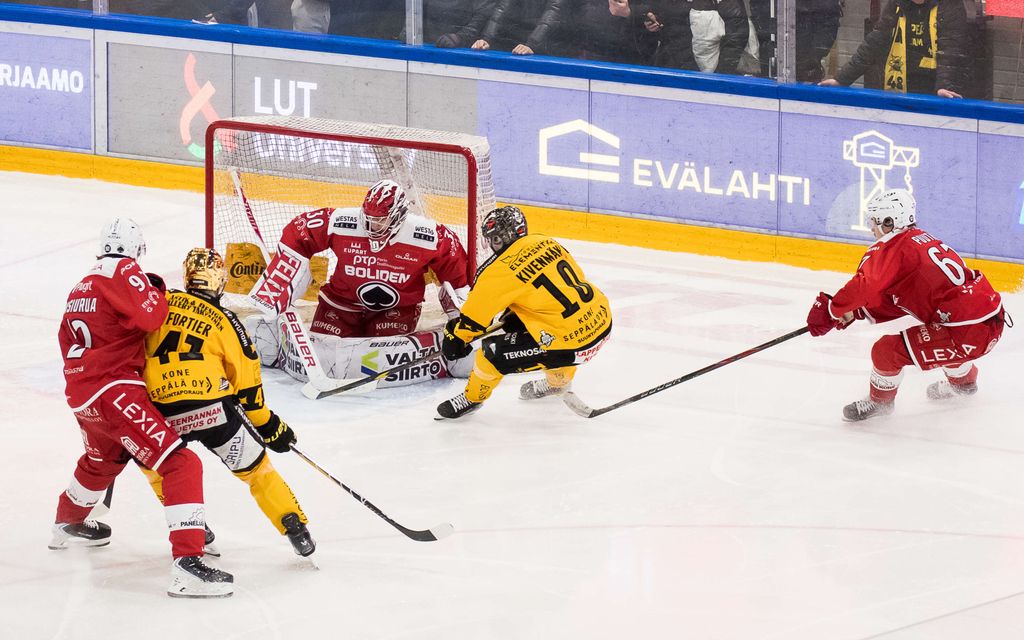 Huikea trilleri – SaiPa nöyryytti Ässiä