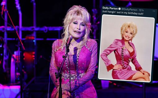 Dolly Parton täytti 76 – juhli päivää näyttävässä glamour-asussa