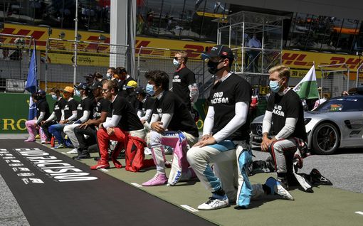 F1-kuskit selvensivät kantojaan polvistumisen suhteen: ”En seiso kaikkien niiden asioiden takana, joita liike ajaa”