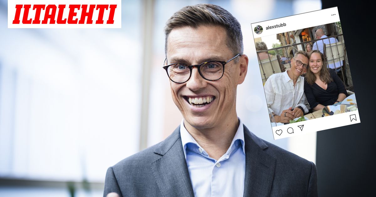 Alexander Stubb Ja Kaunis Tytar Harvinaisessa Yhteiskuvassa