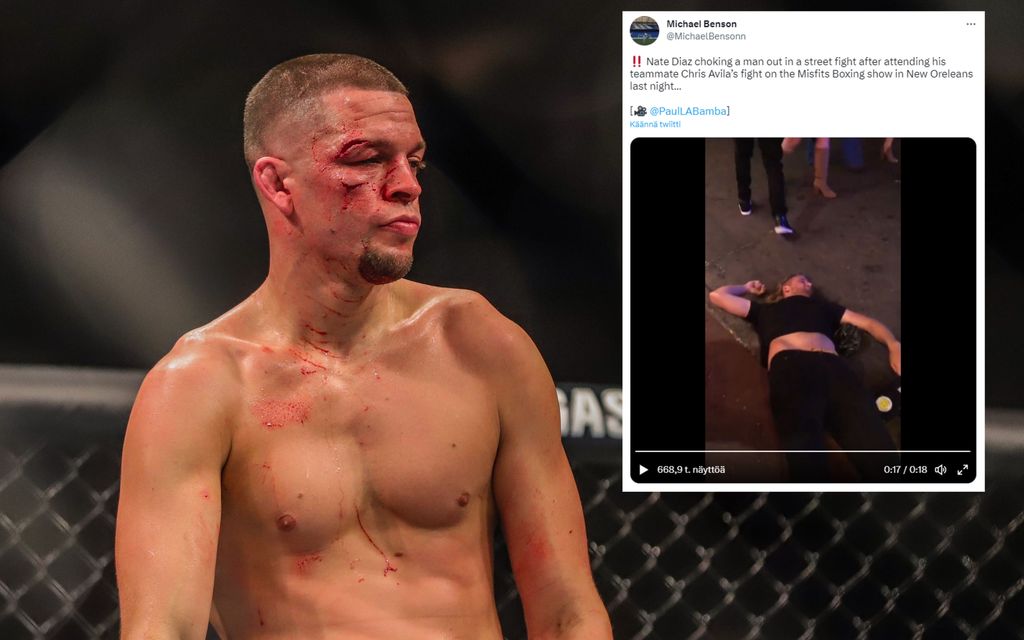 Järkyttävä video: UFC-tähti kuristi tuntemattoman miehen veltoksi kadulle