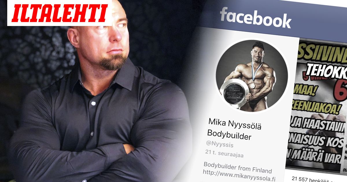 Kehonrakentaja Mika Nyyssölän Facebook-tili kaapattiin