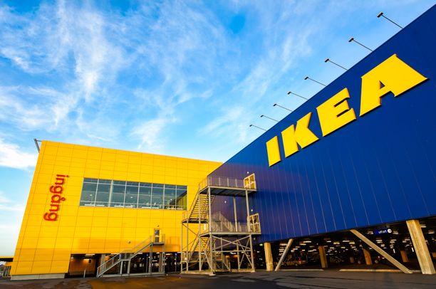 Ikean myymälä Ruotsin Uppsalassa.