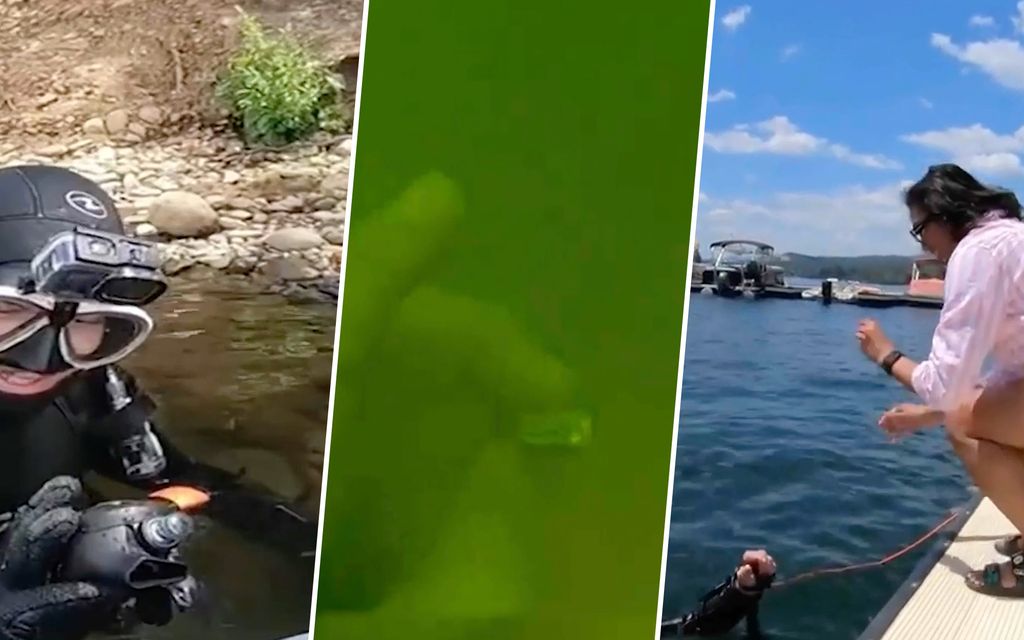Sukeltaja löysi kihlasormuksen yli 14 metrin syvyydestä Kaliforniassa: 