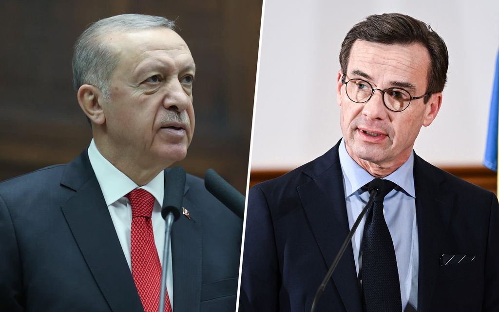 Suora lähetys kello 17.30: Ruotsin Kristersson ja Turkin Erdoğan pitävät tiedotus­tilaisuuden