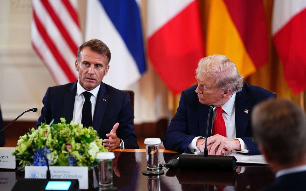 Trumpilta rajua pilkkaa Macronille