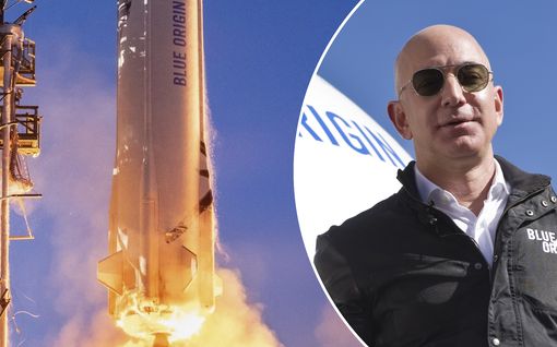 Maailman rikkain mies Jeff Bezos lentää tänään avaruuteen – matkakumppanit tekevät historiaa