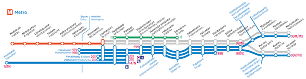 Liikennekaaos uhkaa viikonloppuna Helsingissä – metro ei kulje, keskusta  täynnä linja-autoja