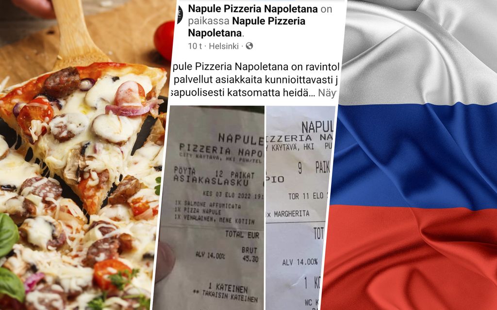 Suomalais­pizzeriasta leviää tekaistu kuva sosiaalisessa mediassa – ”Venäläinen, mene kotiin”