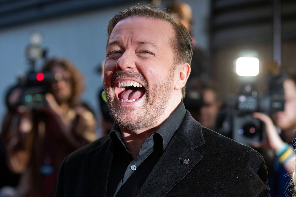 Ricky Gervais raivostui pop-tähden itkuvideosta – valitti kartanossaan hermoromahduksesta