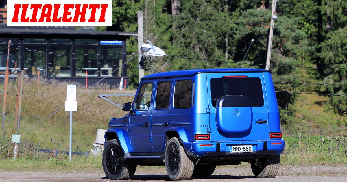 näyttää, miten tyrmistyttäviä temppuja Mercedeksen klassikkomaasturi osaa