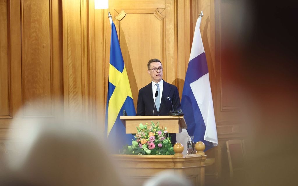 Stubb: Idästä tuleva uhka yhdistää Ruotsia ja Suomea – Näin Stubb puhui valtio­vierailulla
