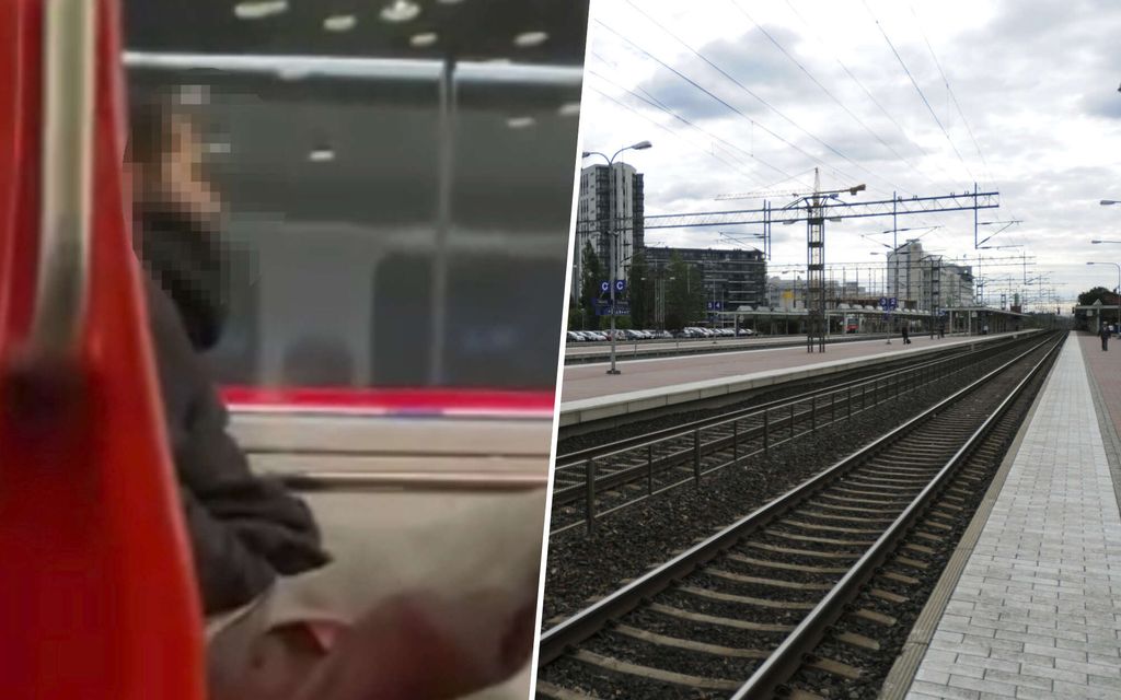 Iljettävä näky I-junassa iltapäivä­ruuhkassa