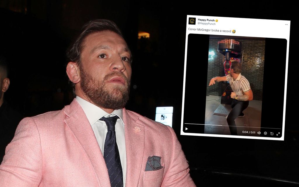Conor McGregor löi nyrkkeily­konetta baarissa – Ihmiset repesivät tulokselle