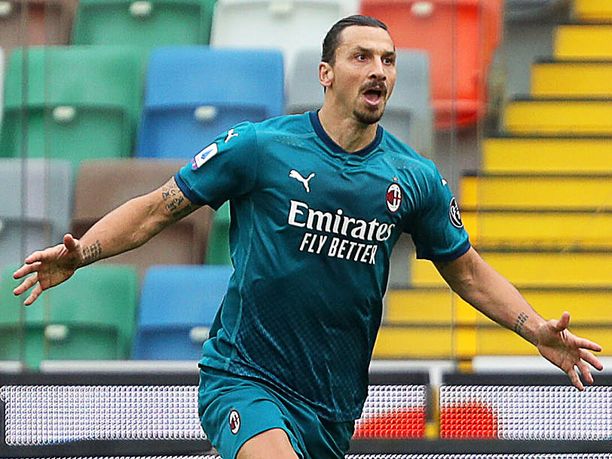 Zlatan Ibrahimović tuuletti jälleen maalia sunnuntaina Serie A:ssa.