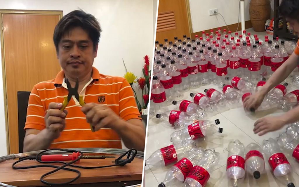Filippiiniläis­mies rakensi perheelleen omaperäisen joulukuusen – lopputulos yllättää