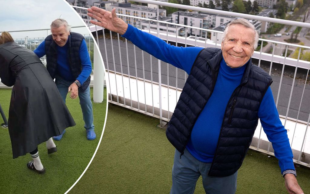 Iskelmälaulaja Eino Grön, 87, oli nuorena painija – Näytti miten homma hoituisi vielä 50 vuotta myöhemmin