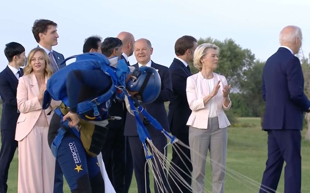 Video Joe Bidenista leviää – Italian pääministeri havahtui omituiseen käytökseen