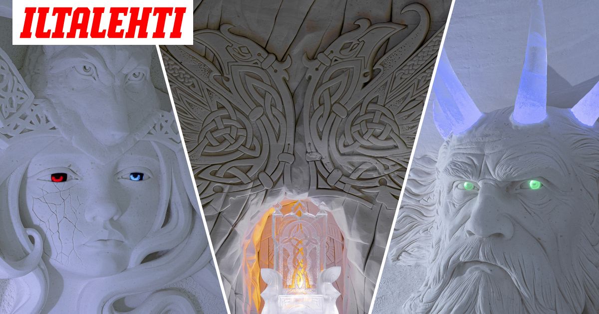 The super popular snow village is epic this year