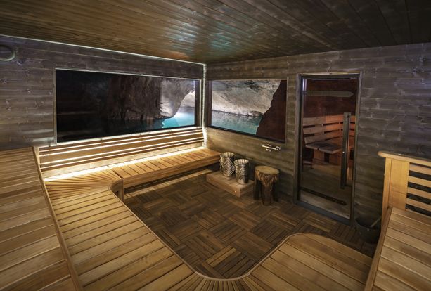 Sauna oudossa paikassa: ruotsalaisen kaivoksen pohja