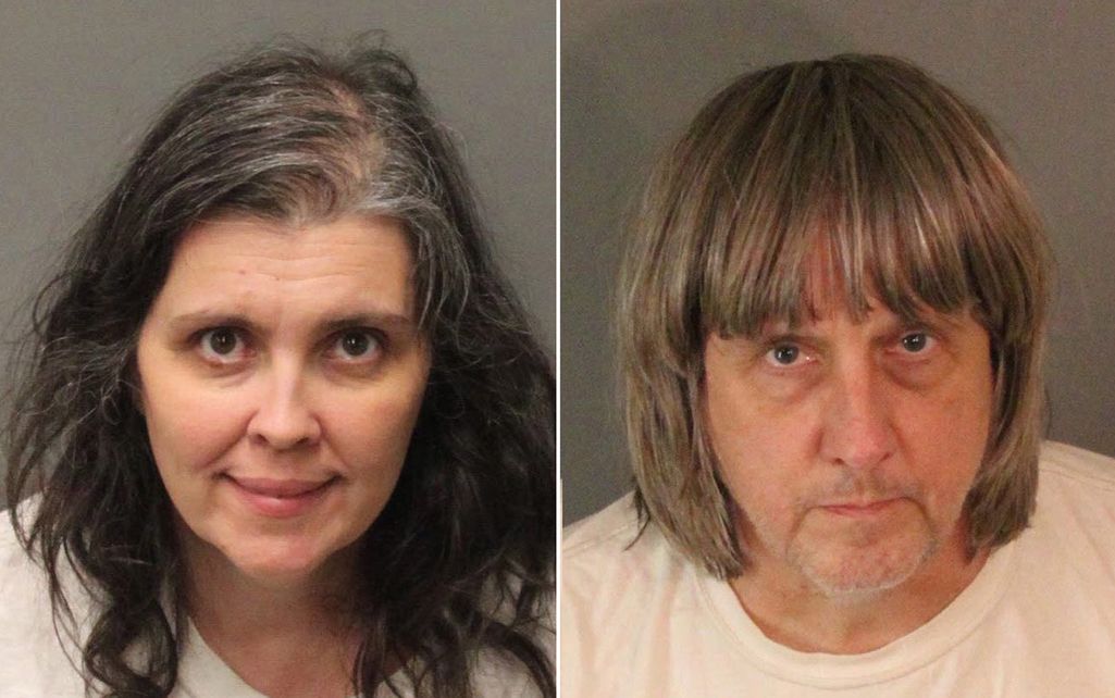 Kalifornian kauhuvanhemmat kiduttivat lapsiaan kammottavissa oloissa - myönsivät syyllisyytensä