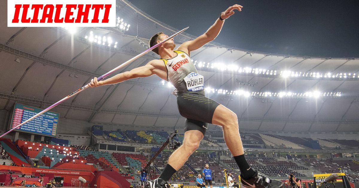 Keihäsässä Röhler jää pois Paavo Nurmi Gamesista