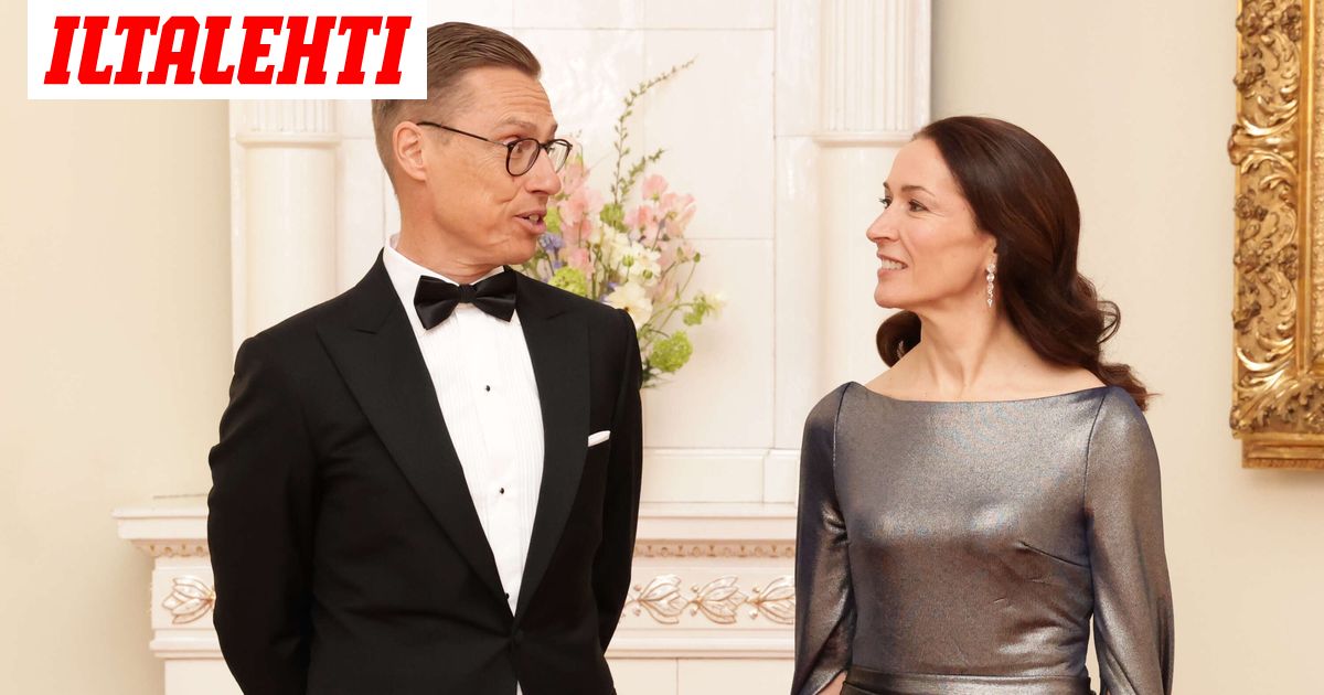 Tällainen on Suzanne Innes-Stubbin asu diplomaattipäivällisillä