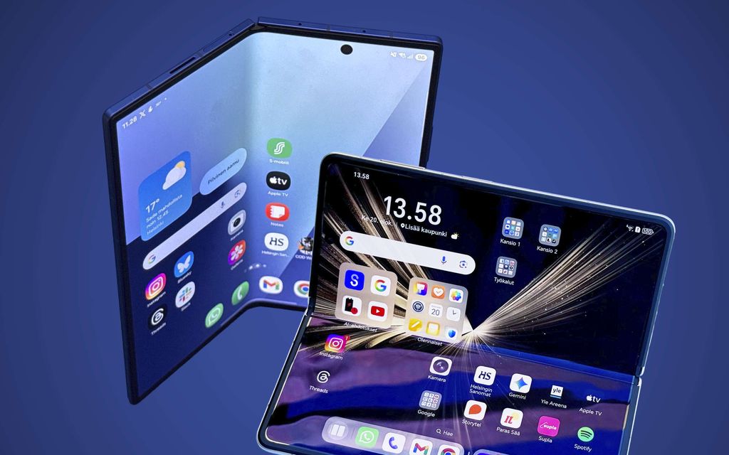 Samsung ja Honor ottavat yhteen: Taittopuhelimien kiivas kamppailu
