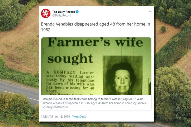 Brenda Venablesin 36 vuotta vanhan katoamistapauksen uskotaan viimein selvinneen.