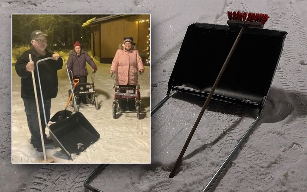 Auraus­urakoitsija lopetti Loimaalla – iäkkäät vuokralaiset saivat harjat ja kolat lumitöitä varten