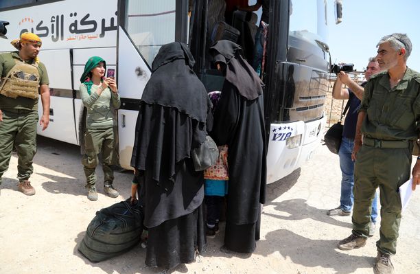 Tilanne Isis-taistelijoiden perheenjäsenille tarkoitetuilla leireillä on usein katastrofaalinen, ja lääketieteellistä apua on vaikea saada. Kuvituskuva al-Holin leiriltä.