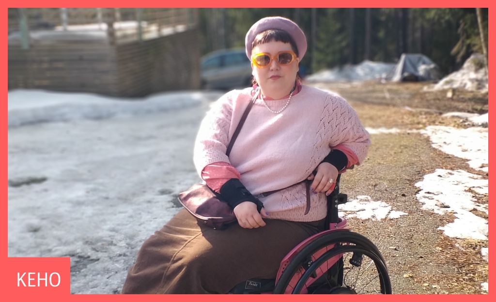 Niin kauan kuin maassa on jäätä ja lunta, pyörätuolia käyttävä Sam, 29, ei pääse pihaltaan omin neuvoin