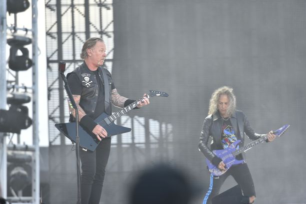 Metallica yllätti eilen Hämeenlinnassa.