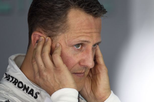 Michael Schumacher ajoi Mercedeksen tallissa vuosina 2010-2012. 